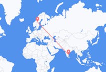 Flyreiser fra Chennai, India til Östersund, Sverige