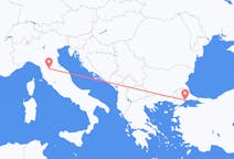 Fly fra Tekirdağ til Firenze