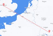 Flyreiser fra Memmingen, Tyskland til Birmingham, England