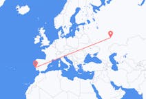 Flyg från Uljanovsk till Lissabon
