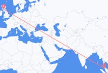 Flyrejser fra Langkawi, Malaysia til Glasgow, Skotland