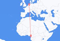 Flyrejser fra Bata, Ækvatorialguinea til Düsseldorf, Tyskland