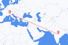 Flights from Nagpur to Milan