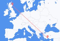 Flüge von Aberdeen, Schottland nach Antalya, die Türkei