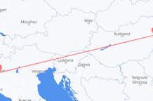 Flights from Milan to Debrecen