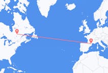 Flights from Chibougamau, Canada to Carcassonne, France