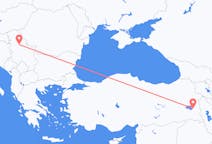 Loty z Belgrad, Serbia z Wan, Turcja