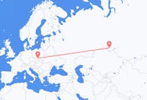 Flights from Omsk, Russia to Katowice, Poland