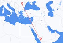 Flyrejser fra Abha, Saudi-Arabien til Bukarest, Rumænien