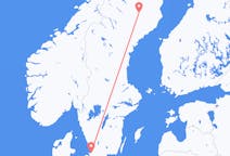 Flights from Lycksele, Sweden to Ängelholm, Sweden