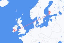 Vols de Turku, Finlande à Liège, Irlande