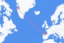 Рейсы из Кангерлуссуака (Гренландия) в Вальядолид (Испания)