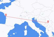 Flyrejser fra La Rochelle til Kraljevo