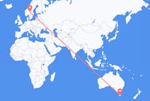 Flights from Hobart, Australia to Rörbäcksnäs, Sweden