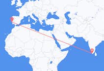Flyreiser fra Thiruvananthapuram, India til Lisboa, Portugal