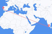 Flights from Thiruvananthapuram to Lisbon