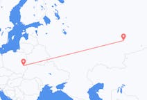 Flyg från Jekaterinburg, Ryssland till Lublin, Polen