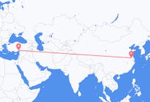 出发地 中国出发地 扬州市目的地 土耳其阿达纳的航班