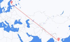 Flüge von Provinz Loei, Thailand nach Tampere, Finnland