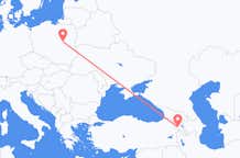Flights from Yerevan to Warsaw