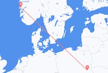 Flyg från Bergen, Norge till Lublin, Polen