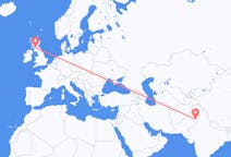 Flyreiser fra Faisalabad-distriktet, Pakistan til Glasgow, Skottland