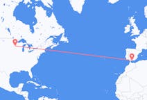 Flyrejser fra Minneapolis til Malaga