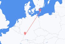 Flyreiser fra Karlsruhe, Tyskland til Bornholm, Danmark