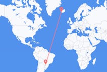 Flyreiser fra Ciudad del Este, Paraguay til Reykjavík, Island