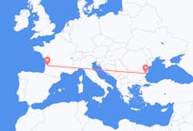 Flyreiser fra Bordeaux, til Varna
