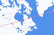 Flyrejser fra Nanaimo, Canada til Akureyri, Island