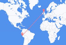 Flyreiser fra Lima, Peru til Glasgow, Skottland