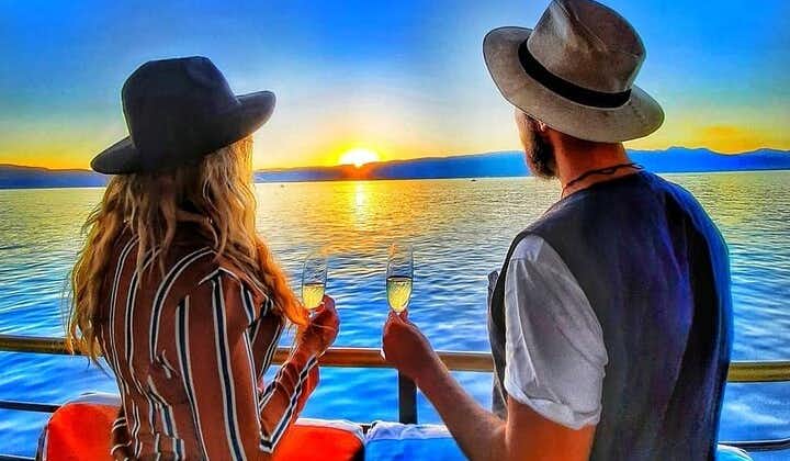 1.5 Hour Ohrid Lake Sunset Cruise