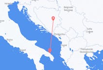 Flights from Sarajevo to Brindisi