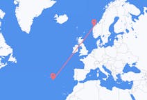 Loty z miasta Ålesund do miasta Santa Maria (wyspa)
