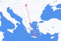 ギリシャのから イラクリオン、ルーマニアのへ ティミショアラフライト