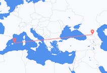 Flights from Nazran, Russia to Menorca, Spain