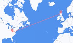 出发地 加拿大哈密尔顿前往苏格兰的印威内斯的航班