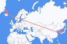 Flüge von Nagasaki, Japan nach Akureyri, Island