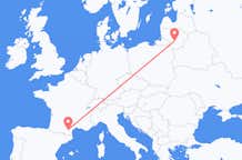 Flüge von Carcassonne, Frankreich nach Kaunas, Litauen