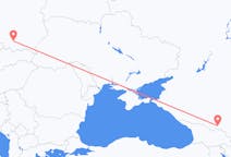 从弗拉季高加索市飞往克拉科夫市的机票