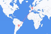 Flights from Puerto Iguazú, Argentina to Lyon, France