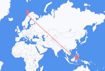 Flüge von Luwuk, Indonesien nach Narvik, Norwegen