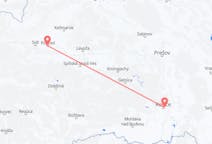 Vluchten van Kosice, Slowakije naar Poprad, Slowakije