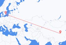出发地 中国从西安出发目的地 瑞典卡尔马的航班