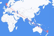 Flyg från Auckland, Nya Zeeland till Haugesund, Norge
