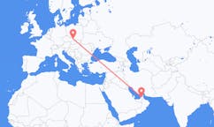 Flyrejser fra Dubai, De Forenede Arabiske Emirater til Ostrava, Tjekkiet