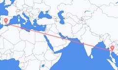 Flyrejser fra Pattaya, Thailand til Granada, Spanien
