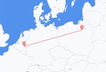 Flights from Szymany, Szczytno County, Poland to Maastricht, the Netherlands