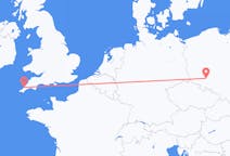 Flights from Newquay, the United Kingdom to Wrocław, Poland